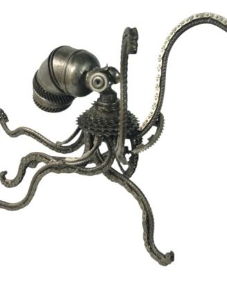 
Scultura Steampunk Unica: Arredo Industrial 