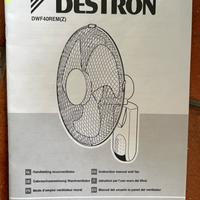 Ventilatore da parete bestron