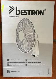 Ventilatore da parete bestron