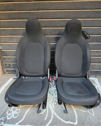 Sedili Smart 453 ForTwo neri tessuto