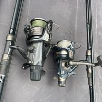 2 canne da carp fishing