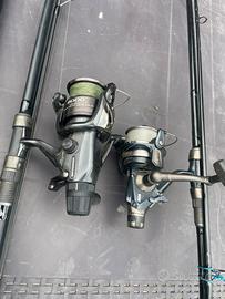 2 canne da carp fishing