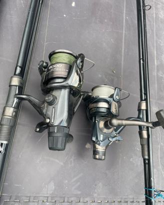 2 canne da carp fishing