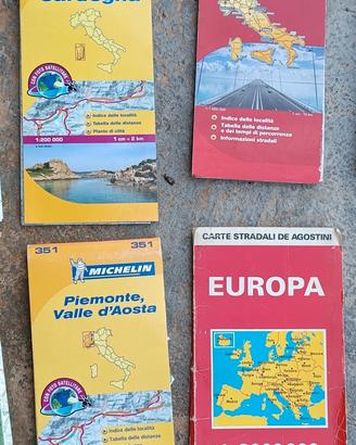 Libri cartine stradali