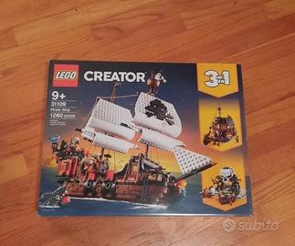 LEGO Creator NAVE PIRATA Set 31109 Nuovo