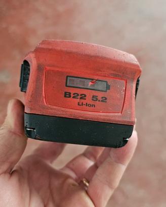 batteria Hilti b.22 5.2ah