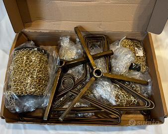 Kit allestimento vetrina negozio stile vintage