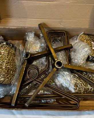 Kit allestimento vetrina negozio stile vintage