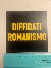 ADESIVO STICKER ULTRAS ROMA CURVA SUD ROMANISMO