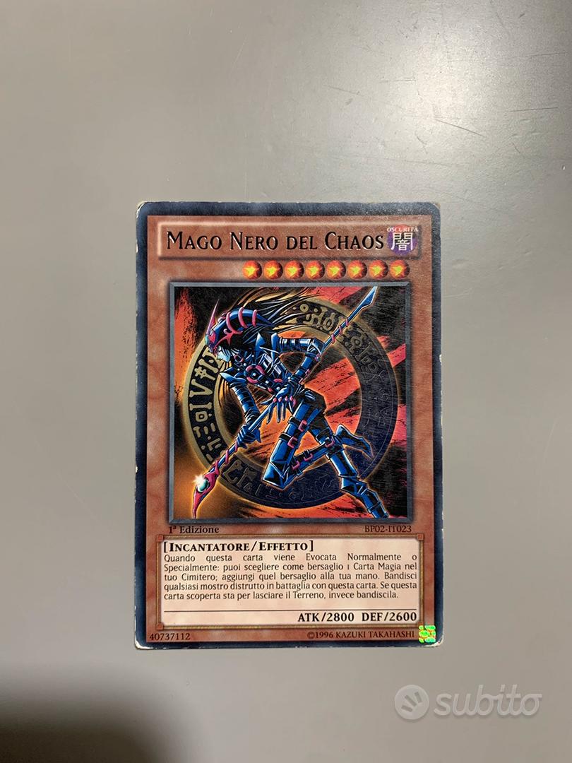 Carta Yu-Gi-Oh Mago Nero Del Chaos - Collezionismo In vendita a Taranto