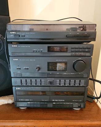 Sistema Hi fi Aiwa vintage anni '90