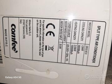 Ricambi Condizionatore comfèe 9000 btu