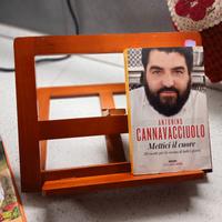 Leggio in legno per tavolo ufficio letto divano