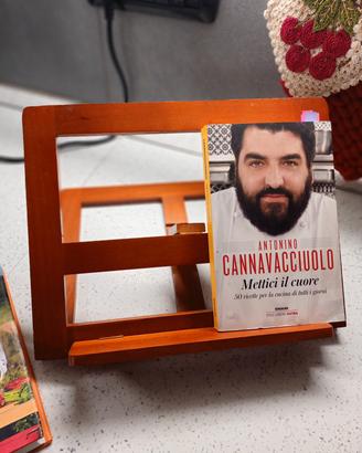 Leggio in legno x tavolo porta libro letto divano