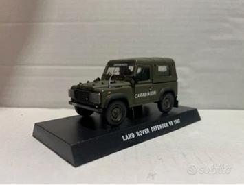 MODELLO LAND ROVER DEFENDER CARABINIERI GRIGIOVERD