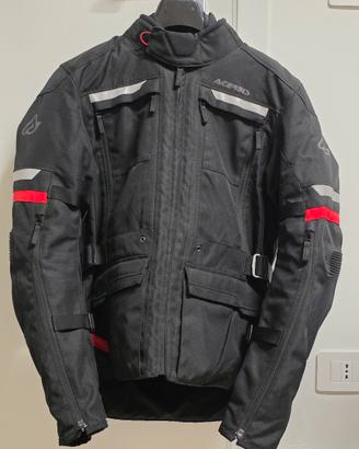 Giacca da moto Acerbis X-Tour con paraschiana in