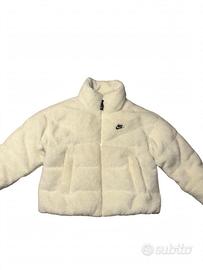 Nike Therma-FIT Sherpa Puffer Bianco - Taglia M -
