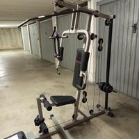 palestra multifunzione più manubri 