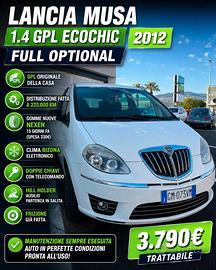 Lancia Musa 1.4 GPL Ecochic Full Optional 