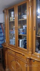 Credenza a vetro