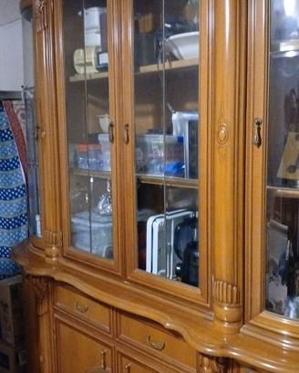 Credenza a vetro