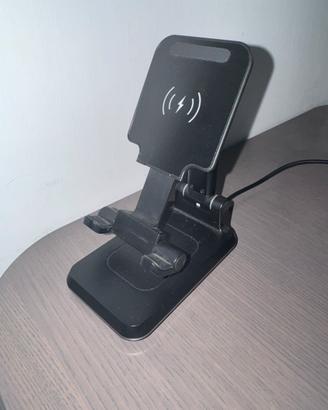 Caricatore wireless con supporto regolabile