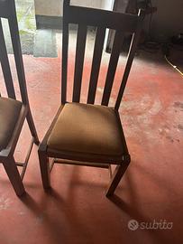 N.4 sedie tavolo salone
