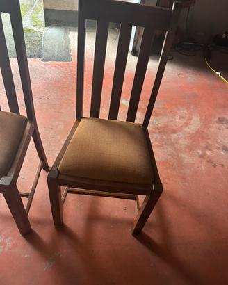 N.4 sedie tavolo salone