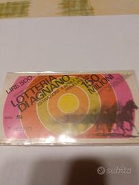 biglietto lotteria di Agnano 1971