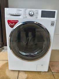 Lavasciuga LG 9 kg lavaggio 6 kg asciuga "