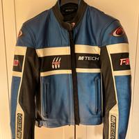 Giacca moto in pellle MTECH taglia 52