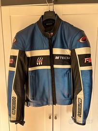 Giacca moto in pellle MTECH taglia 52