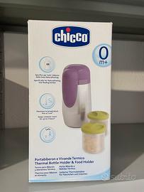 Portabiberon e Porta vivande termico Chicco.