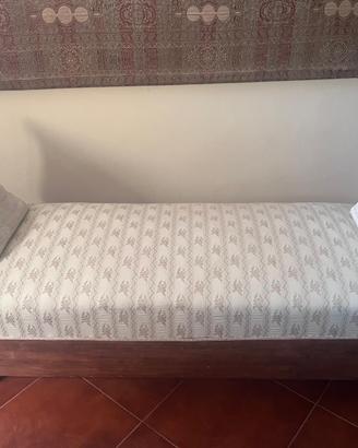 Chaise longue / Récamier in stile antico – legno