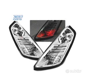 FARI LED FIAT GRANDE PUNTO 05-09 CROMATI LED
