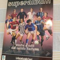Super album figurine storia e miti del calcio 
