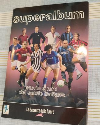 Super album figurine storia e miti del calcio 