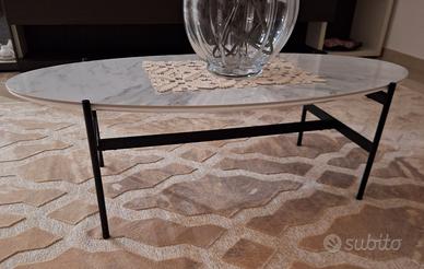 Tavolo gress e acciaio