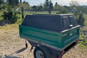 Carrello rimorchio ribaltabile