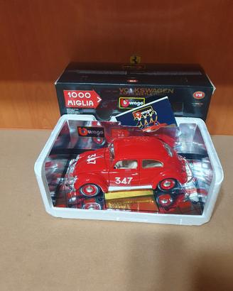 Volkswagen kafer-Beetle 1000 Miglia Bburago 1/18