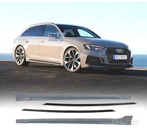 MINIGONNE LATERALI AUDI A4 17-20 LOOK RS4