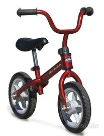 BICICLETTA SENZA PEDALI CHICCO ROSSA