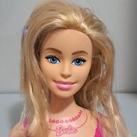 barbie testa per acconciature 