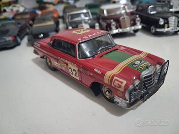 modellino 1/43 mercedes 300 se transkit rally maro