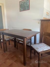 Tavolo e set 6 sedie