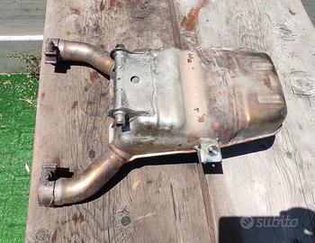 BMW R 1150 GS scarico centrale 