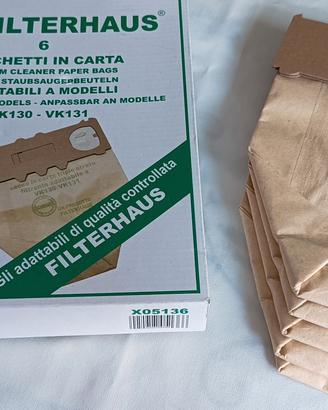 SACCHETTI IN CARTA X FOLLETTO VORWERK