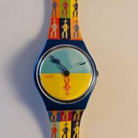RARE Swatch Vintage 1989 "Cowboy" GG110 Gent - Des