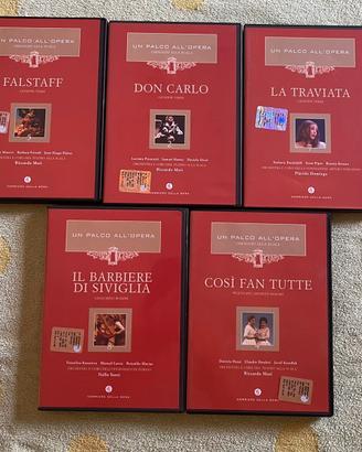 Lotto DVD di opere liriche