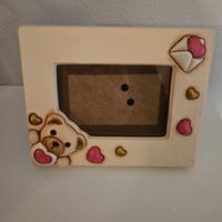 Portafoto teddy thun !!con scatola adattata !!